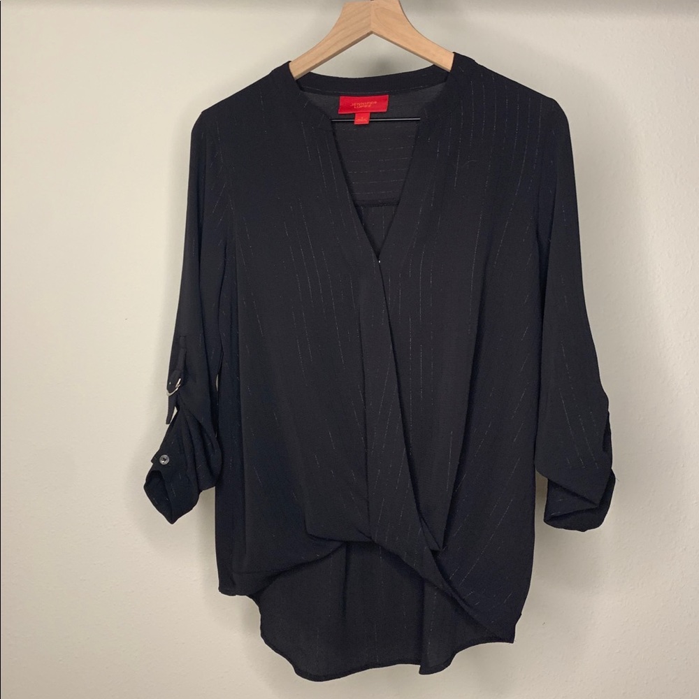 Black Jennifer Lopez Blouse